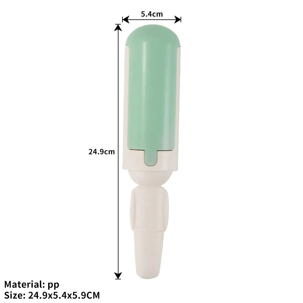 Electrostatic Pet Hair Remover Brush and Self-Cleaning Lint Roller for Effortless Cleaning of Cats and Dogs
