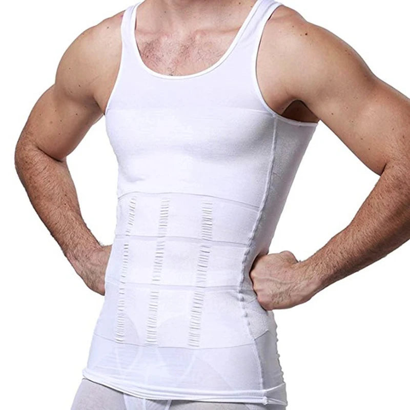 Men's Slimming Vest - Premium Body Shaper Waist Cincher for Optimal Tummy Control and Enhanced Silhouette