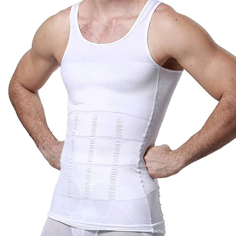 Men's Slimming Vest - Premium Body Shaper Waist Cincher for Optimal Tummy Control and Enhanced Silhouette