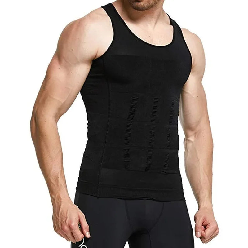 Men's Slimming Vest - Premium Body Shaper Waist Cincher for Optimal Tummy Control and Enhanced Silhouette