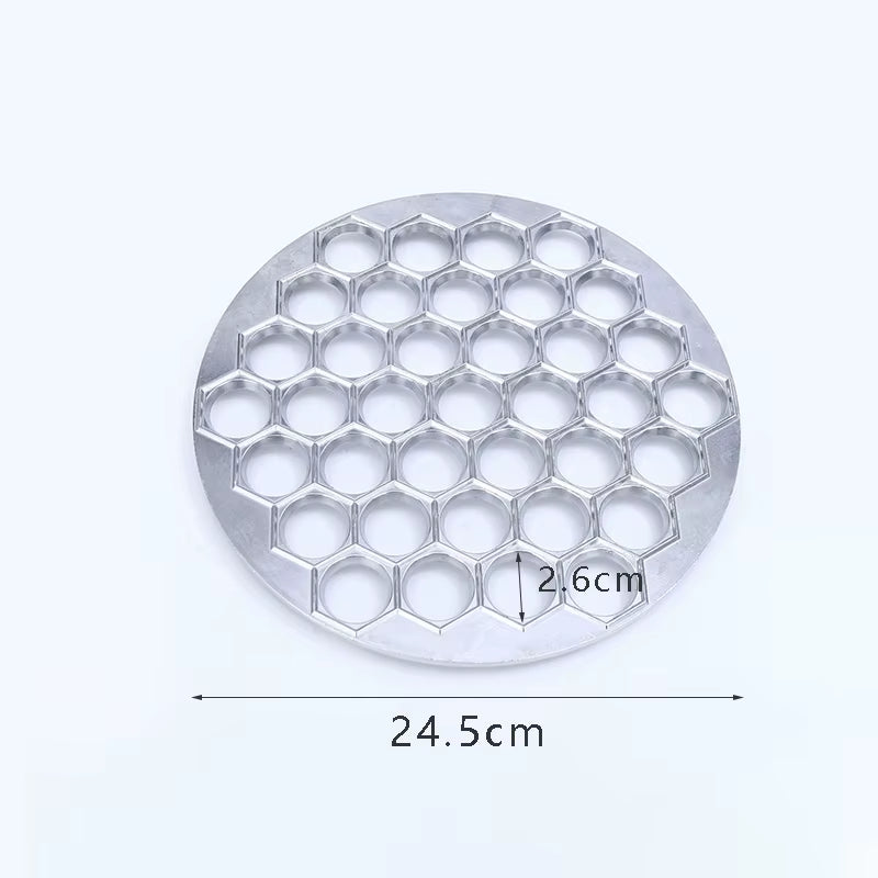 37-Hole Aluminum Ravioli Maker - Effortless Dumpling and Pasta Creation for Your Home Kitchen