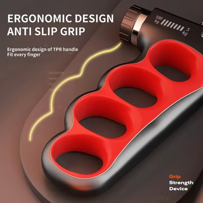 Adjustable Resistance Hand Grip Strength Trainer - Perfect for Enhancing Grip Performance from 5-100Kg